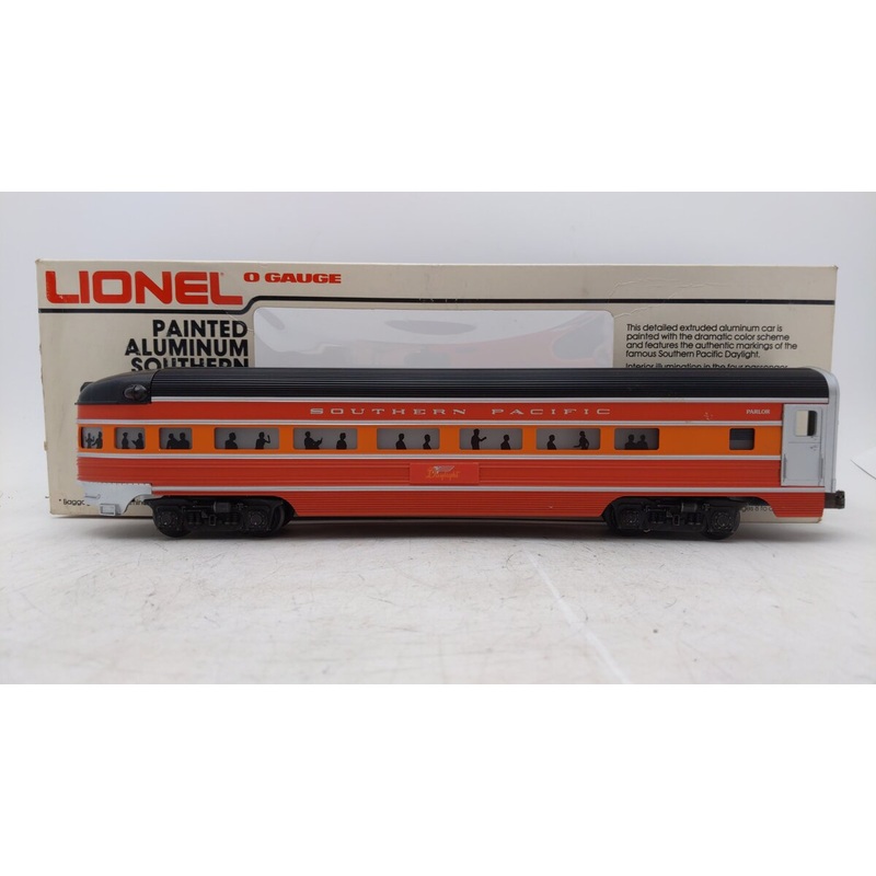 Lionel 6-9591 O Gauge Southern Pacific Daylight Aluminum Passenger Car EX/Box