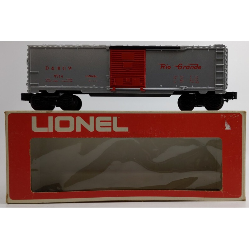 Lionel 6-9714 O Gauge Denver & Rio Grande Western Box Car LN/Box