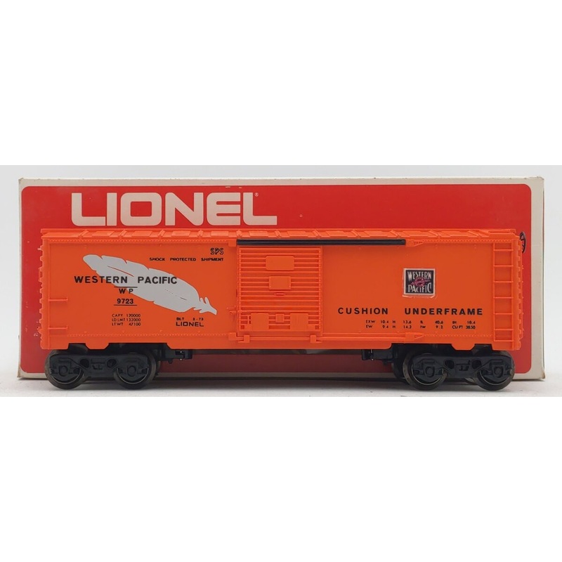 Lionel 6-9723 O Gauge Western Pacific Boxcar LN/Box