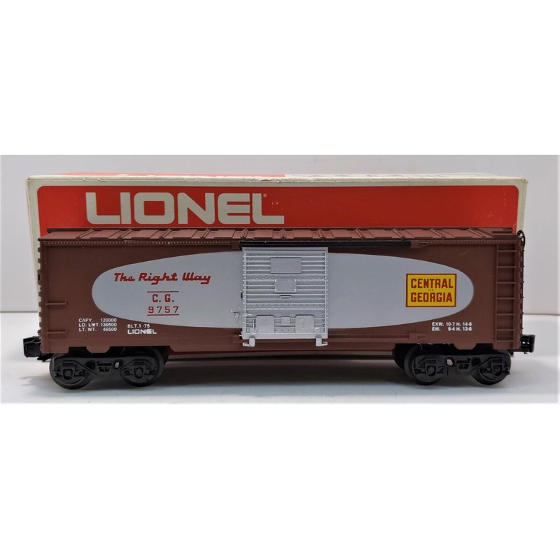 Lionel 6-9757 O Gauge Central of Georgia Boxcar LN/Box