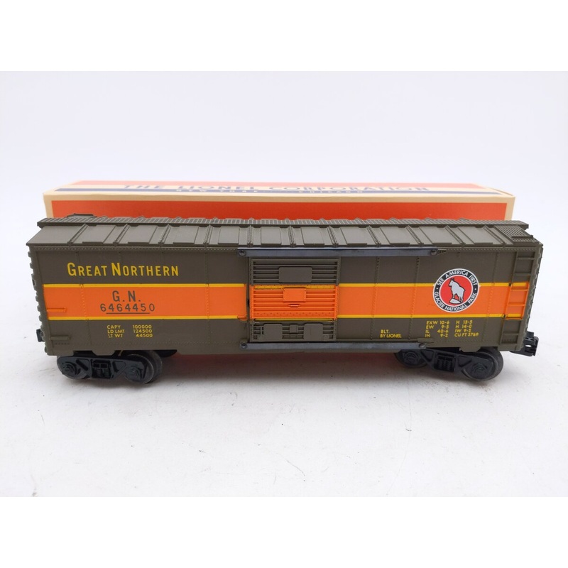 Lionel 6464-450 Vintage O Great Northern Boxcar – Type IV Body EX