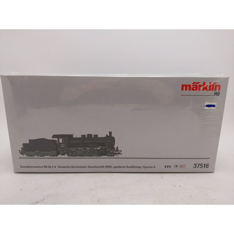 Marklin 37516 HO Digital DRG Class 56.2-8 Steam Freight Locomotive MT/Box