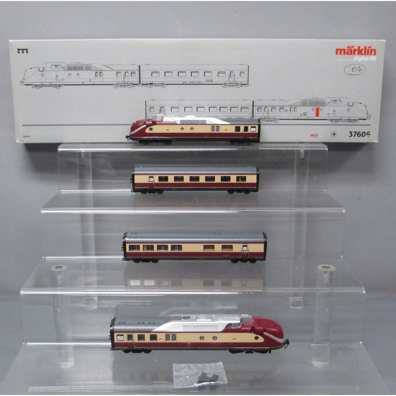 Marklin 37606 HO DB Class 602 Express Powered Rail Car Train LN/Box