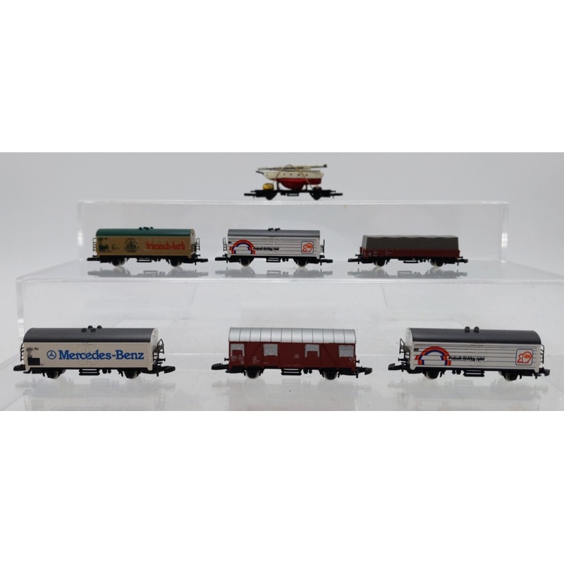 Marklin Assorted Z Scale Mini Club Freight Cars [7] LN