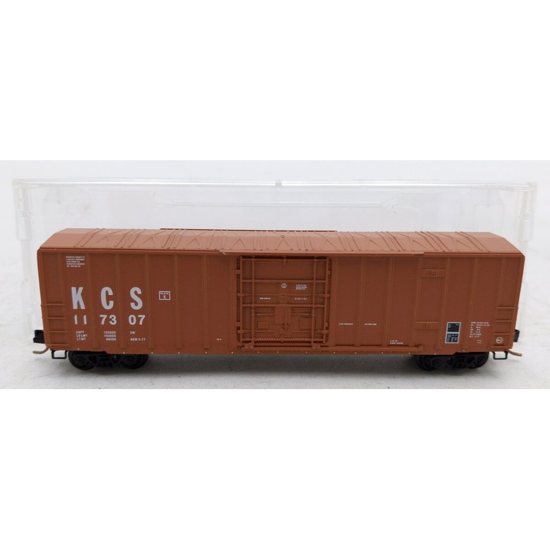 Micro-Trains 02700190 N KCS 50′ Plug Door Rib Side Boxcar #117307 LN