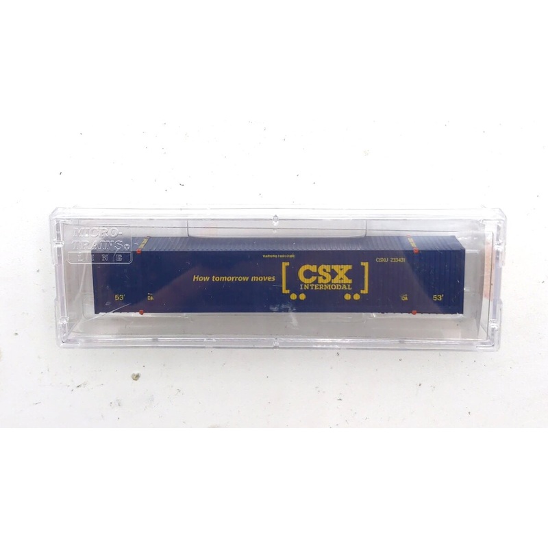 Micro-Trains 46900012 N CSX 53′ High Cube Corrugated Container #233431 NIB