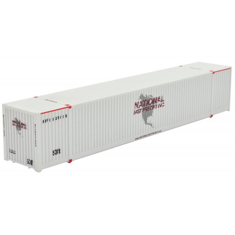 Micro-Trains 46900101 N National Fast Freight 53′ Corrugated Container #031060 NIB