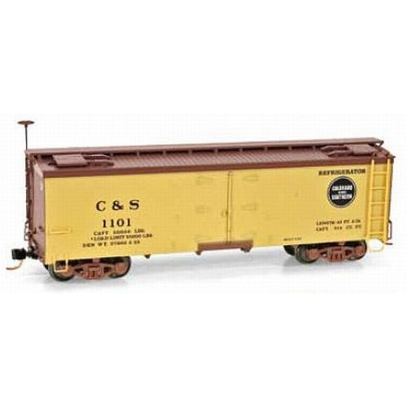 Micro-Trains 85000010 HOn3 Colorado & Southern 30′ Composite Frame Reefer #1101  MT/Box