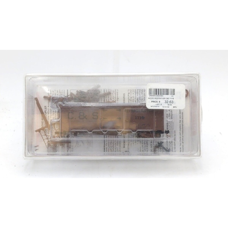 Micro-Trains 85000060 HOn3 Colorado & Southern 30′ Composite Frame Reefer #1118 LN/Box