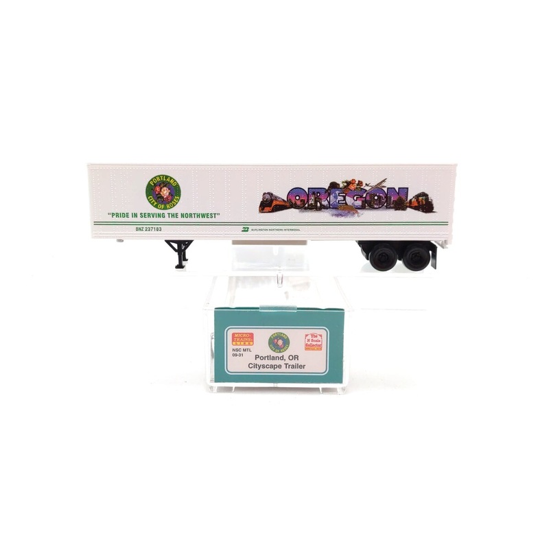 Micro-Trains NSC 09-31 N Portland Oregon Cityscapes Trailer NIB