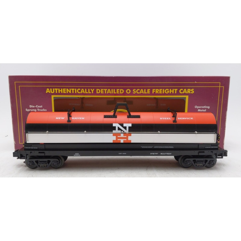 MTH 20-98213 O Gauge New Haven Coil Car #62004 with Coils EX/Box