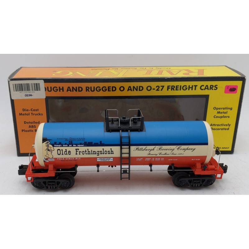 MTH 30-73201 O Gauge Olde Frothingslosh Modern Tank Car EX/Box