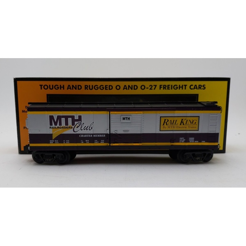 MTH 30-7423 O Gauge MTH 1998 Club Box Car LN/Box