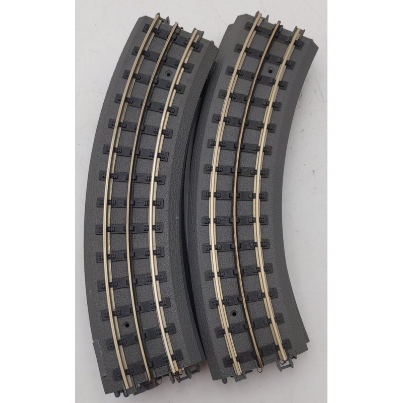 MTH 40-1002 MTH Real Trax 031 Curved Sections (7) EX