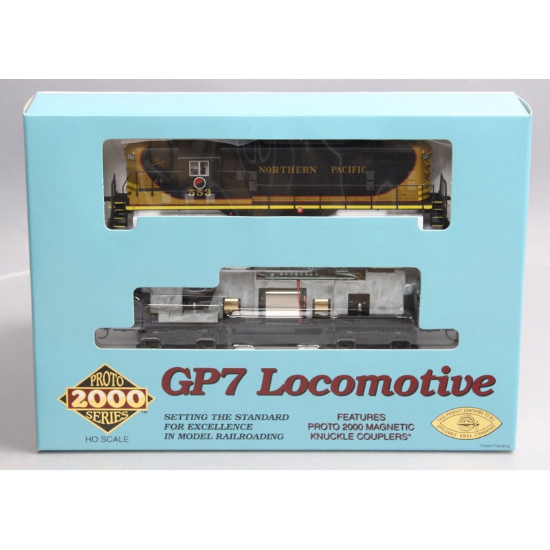 Proto 2000 23593 HO Northern Pacific GP7 Powered Diesel Locomotive #553 NIB