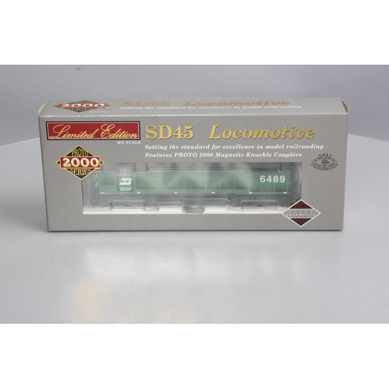 Proto 2000 30721 HO Burlington Northern EMD SD45 Diesel Locomotive #6489 MT/Box