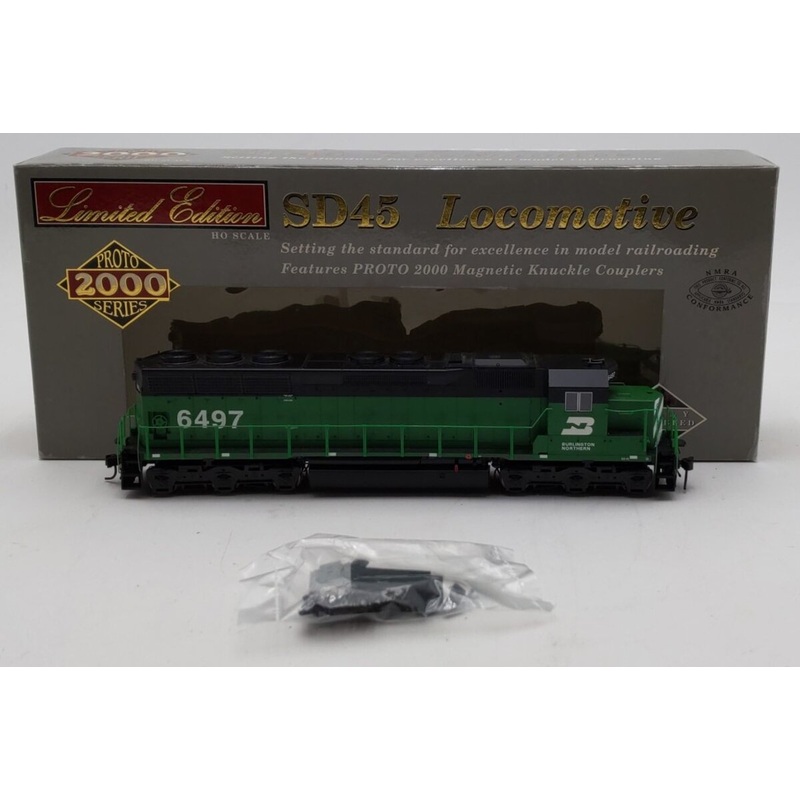 Proto 2000 30722 HO Burlington Northern EMD SD45 Diesel Locomotive #6497 MT/Box
