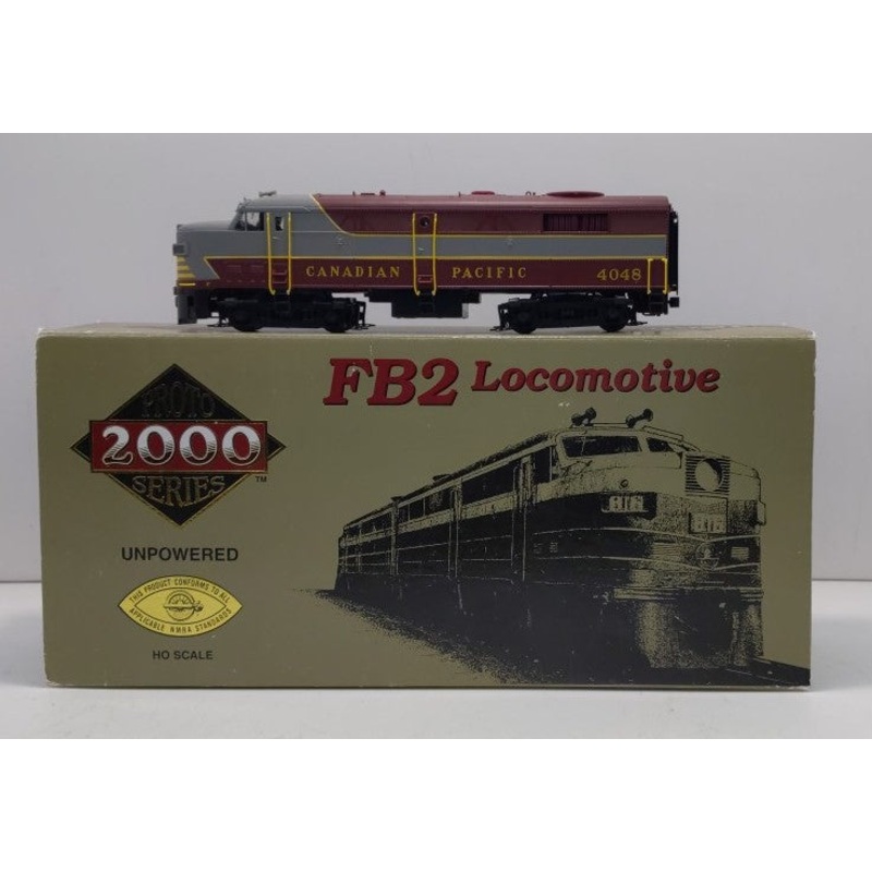Proto 2000 8654 HO Scale Canadian Pacific Unpowered FB2 Locomotive #4048 NIB