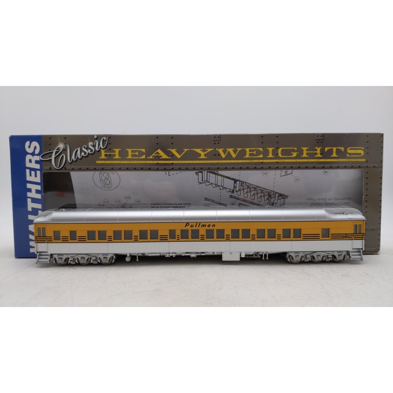 Walthers 932-10561 HO Scale DRGW Pullman Heavyweight 10-1-2 Sleeper Car EX/Box