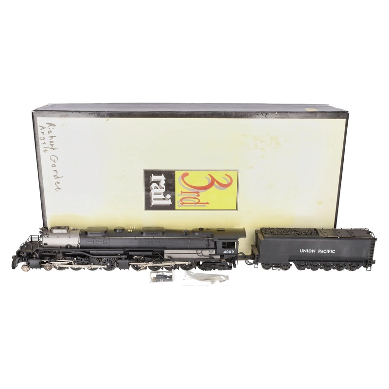 3rd Rail 4023 O UP BRASS 4-8-8-4 Big Boy Steam Loco & Tender w/TMCC 3 Rail #4023 EX/Box