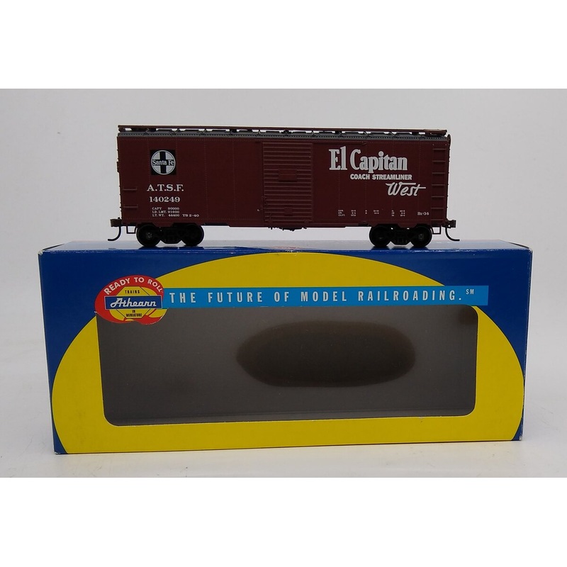 Athearn 70411 Santa Fe 40′ Box Car-Youngstown Door #140249 NIB