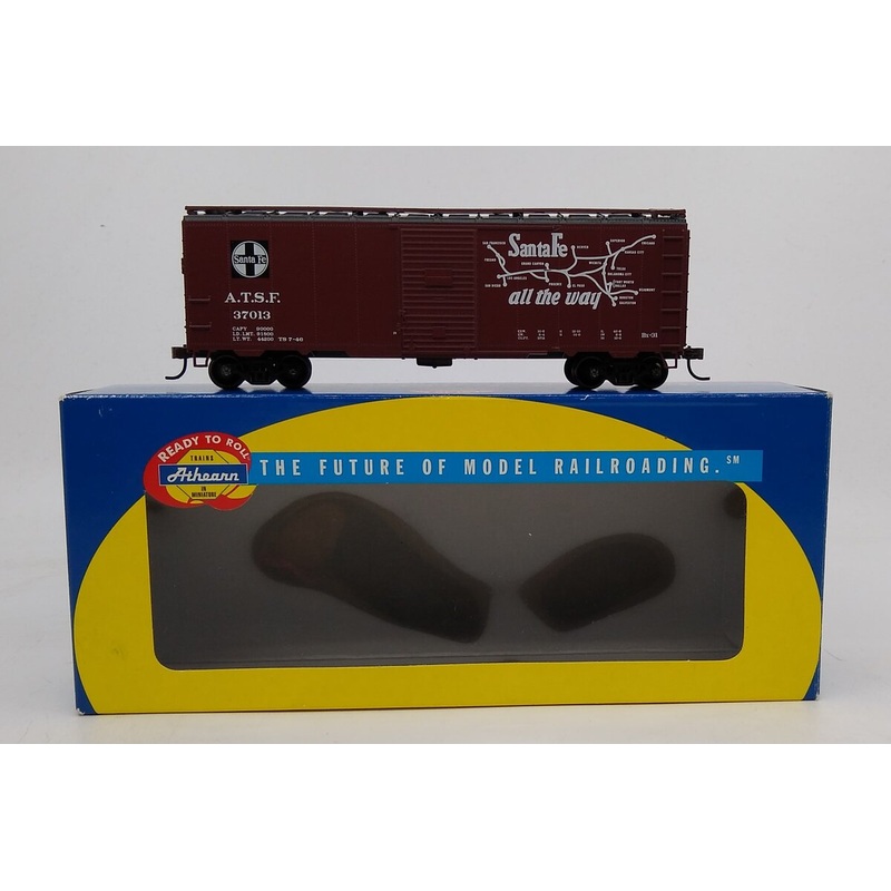 Athearn 70413 Santa Fe 40′ Box Car-Youngstown Door #37013 NIB