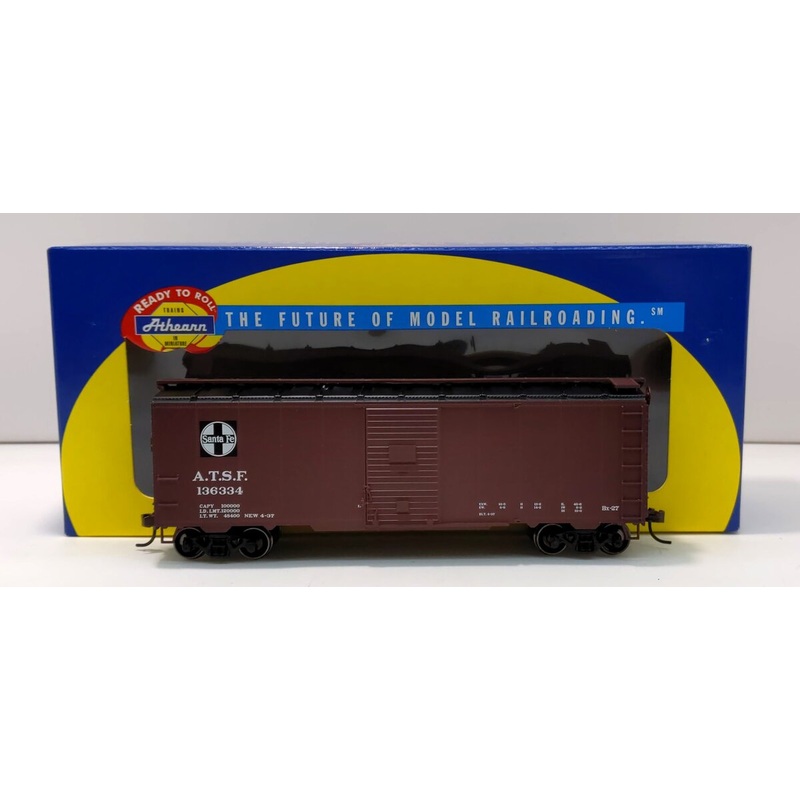Athearn 70419 Athearn HO Santa Fe 40′ Boxcar #136334 NIB