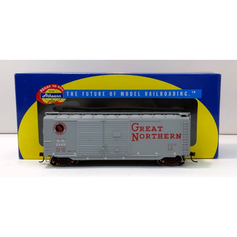 Athearn 70463 HO Great Northern 40′ Double-Door Box Car #3345 NIB