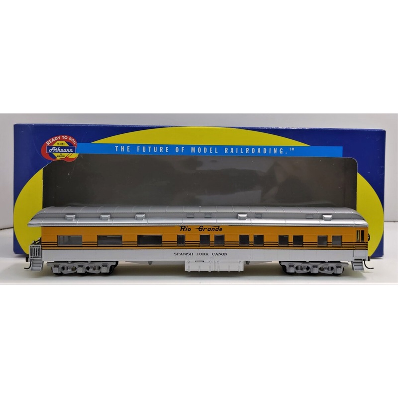 Athearn 7846 HO D&GRW Spanish Fork Canon Observation Passenger Car NIB