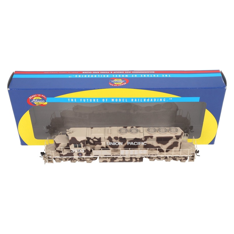 Athearn 8002 HO UP/Desert Victory EMD SD40-2 Diesel Locomotive #3593 -DC LN/Box