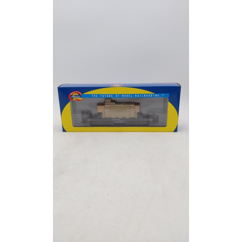 Athearn 92243 HO Scale DODX Heavy Duty Flat Car #39907 NIB