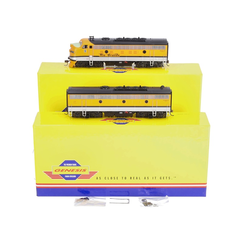 Athearn G3202 HO Scale D&RGW F-9A/B Diesel Locomotive Set NIB