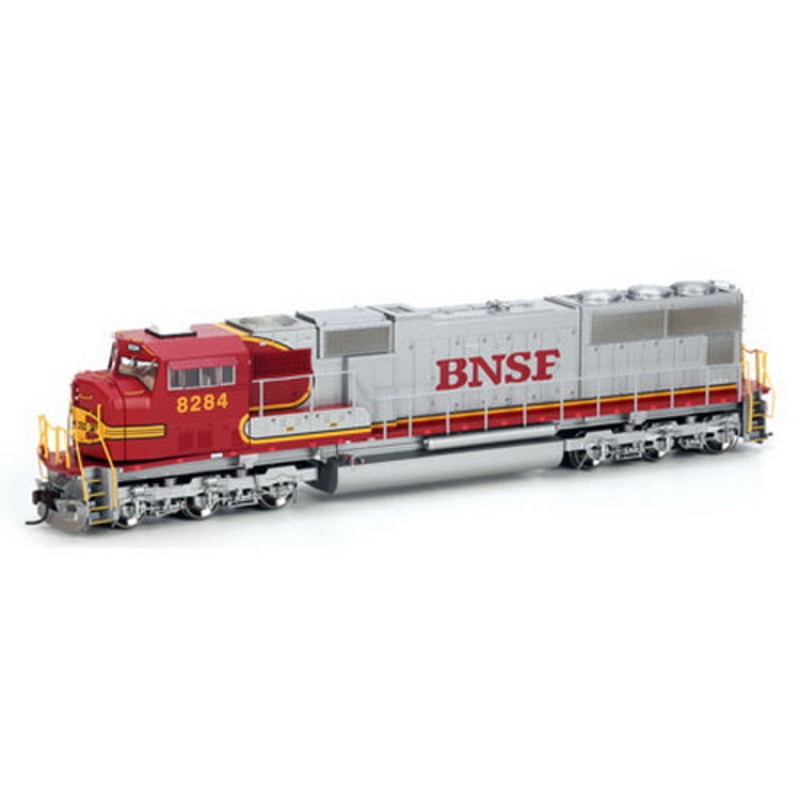 Athearn G62213 HO Scale BNSF/Warbonnet SD75I Diesel Locomotive #8284 NIB