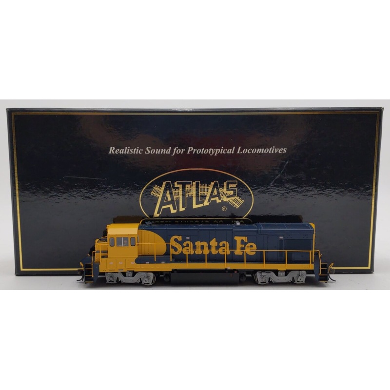 Atlas 8121 HO Scale Santa Fe GE B23-7 Diesel Locomotive EX/Box
