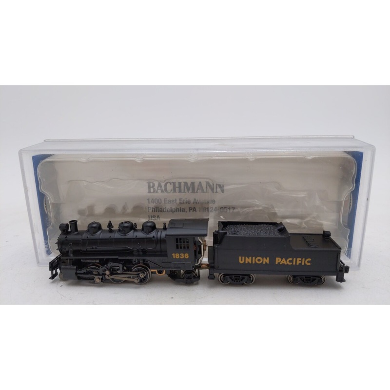 Bachmann 51551 N Union Pacific 2-6-2 Prairie Steam Locomotive & Tender #1836 EX/Box