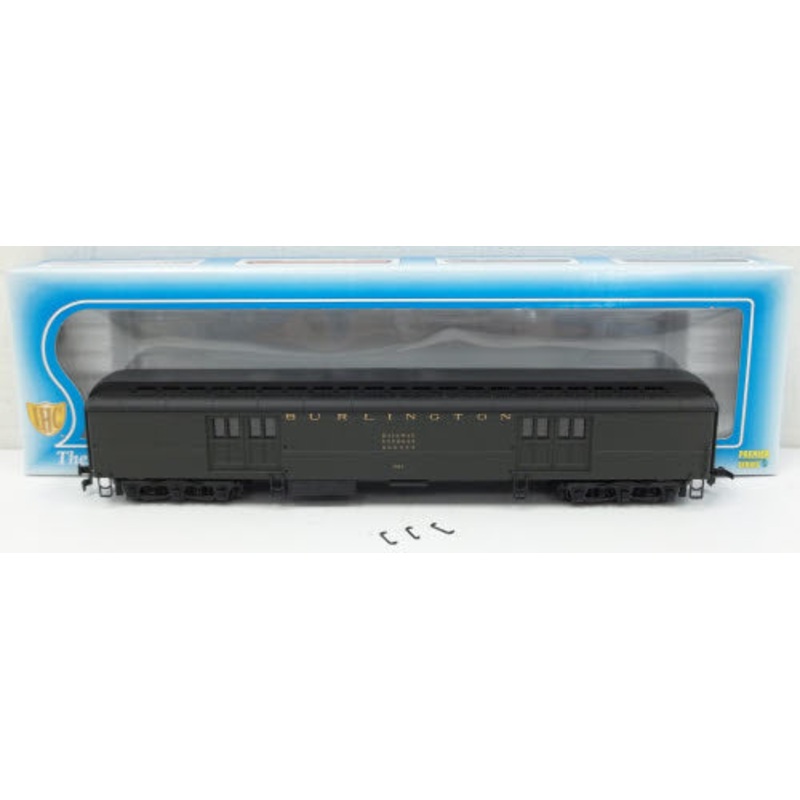 IHC 49140 HO Scale Chicago Burlington & Quincy Heavyweight REA Baggage Car #1628 LN/Box