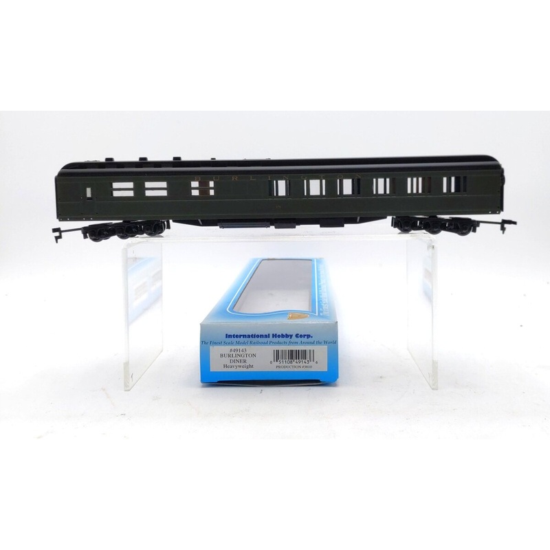IHC 49143 HO Chicago Burlington & Quincy Heavyweight Diner Passenger Car #178 LN/Box