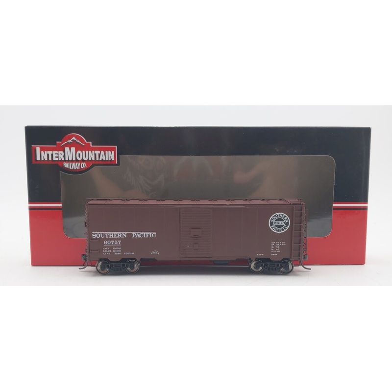 InterMountain 46013-39 HO Scale Southern Pacific 12 Panel Boxcar #60757 LN/Box