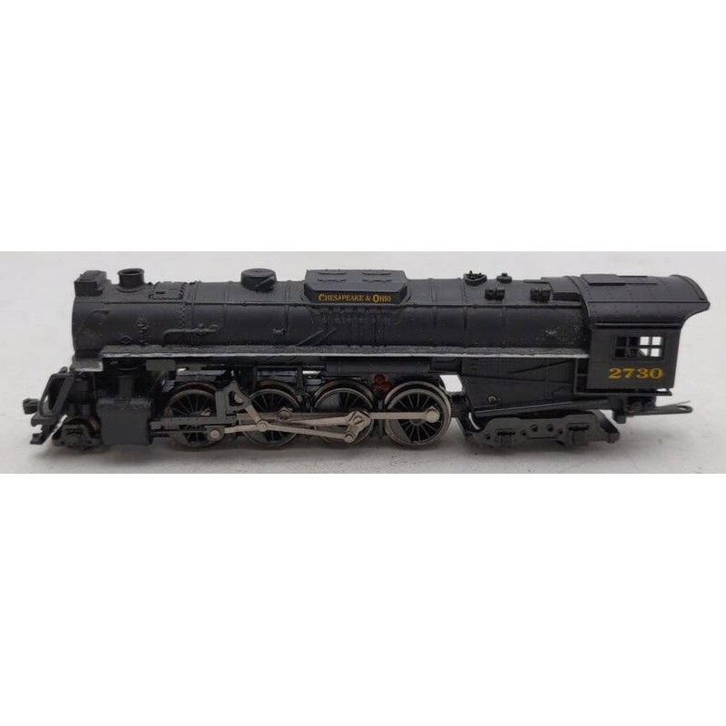N Scale Chesapeake And Ohio Steam Locomotive Only #2730 VG