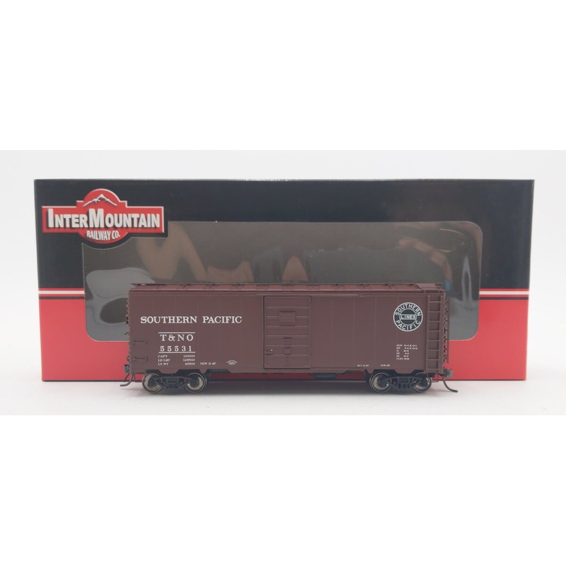 InterMountain 46014-15 HO Scale Texas & New Orleans 12 Panel Boxcar #55531 EX/Box
