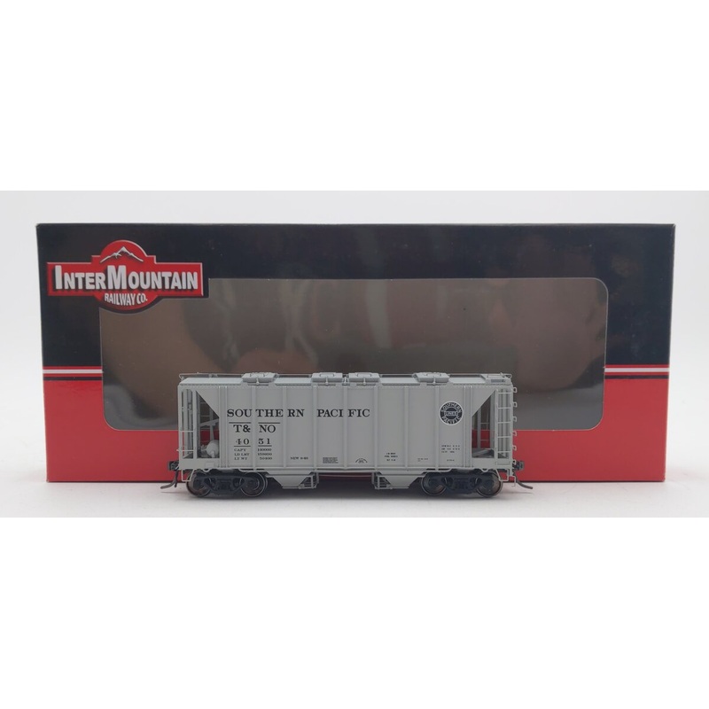 InterMountain 48684-01 HO Scale T&NO 2-Bay Covered Hopper Car #4051 LN/Box