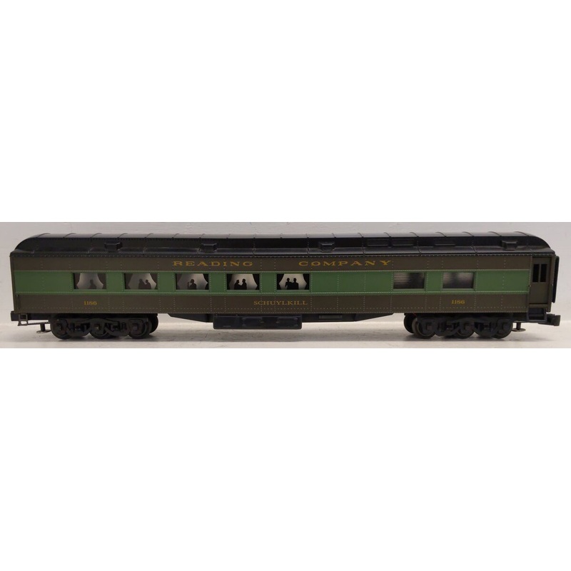 K-Line K1186 O Reading Company Schuykill 18 Heavyweight Diner Car #1186 EX