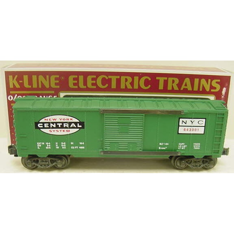 K-Line K643001 New York Central Classic Boxcar EX/Box