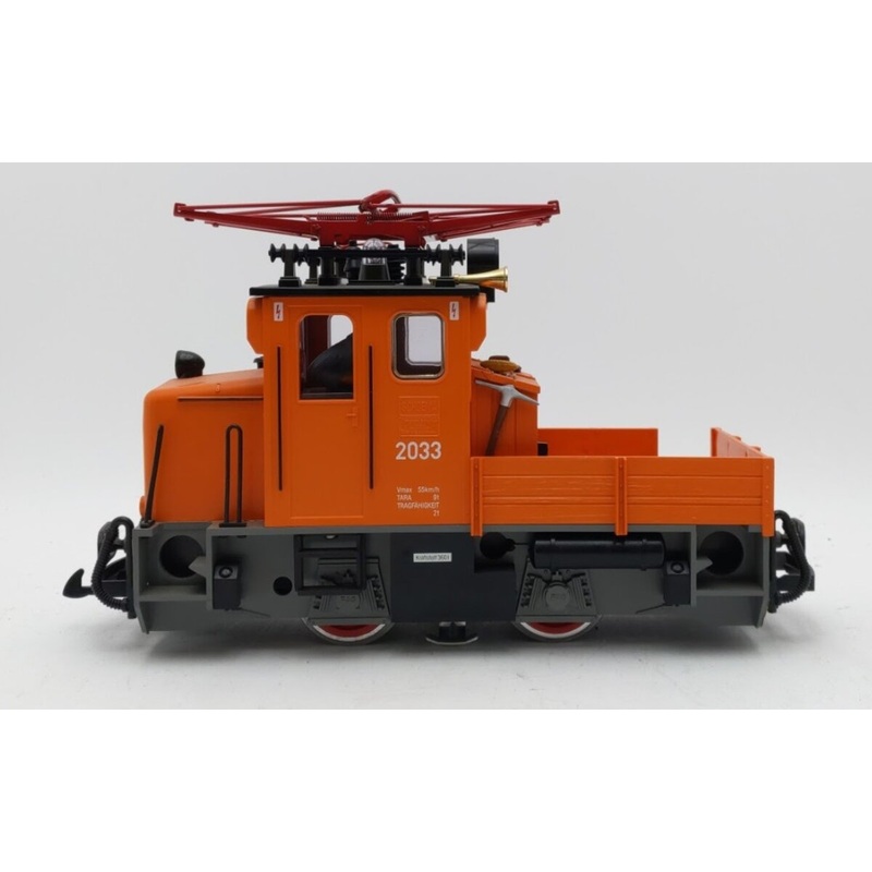 LGB 2033 G Scale Small 0-4-0 Electric Work Train Locomotive EX
