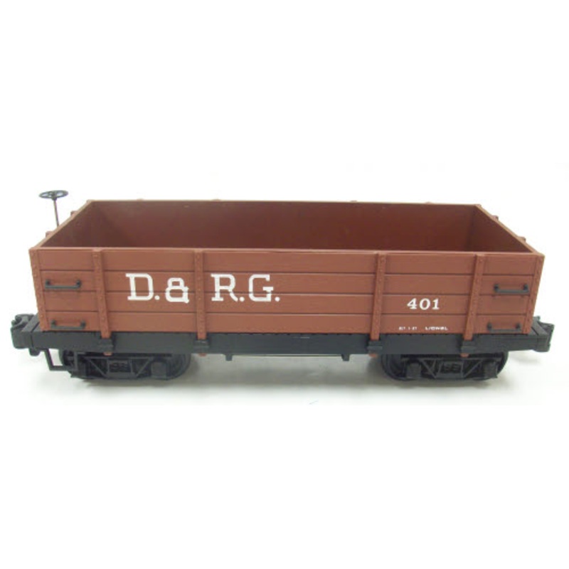 Lionel 401 G Denver & Rio Grande Gondola EX