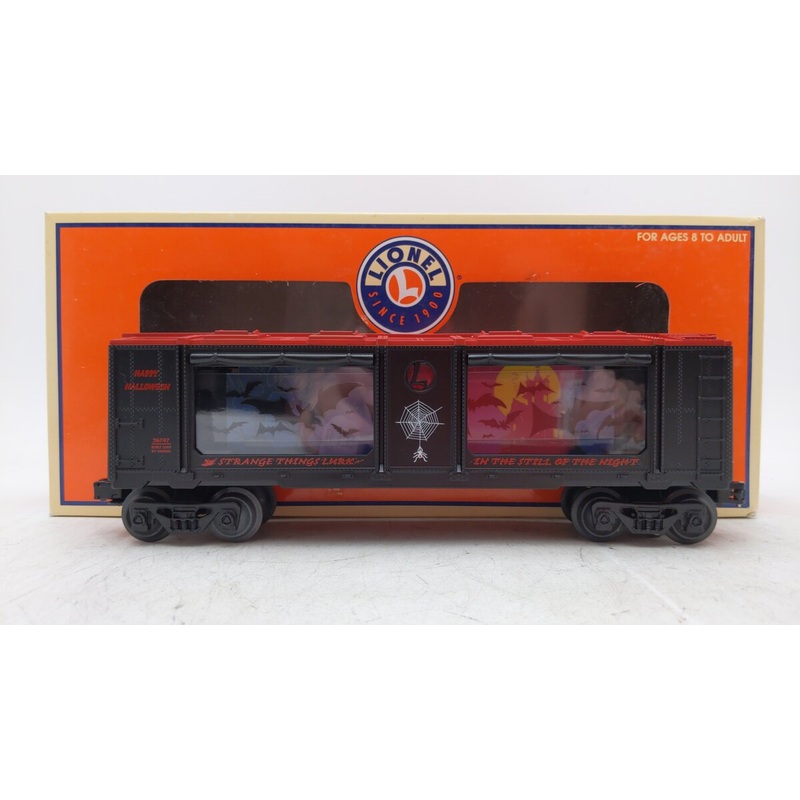Lionel 6-26747 O Gauge Halloween Bats Aquarium Car EX/Box