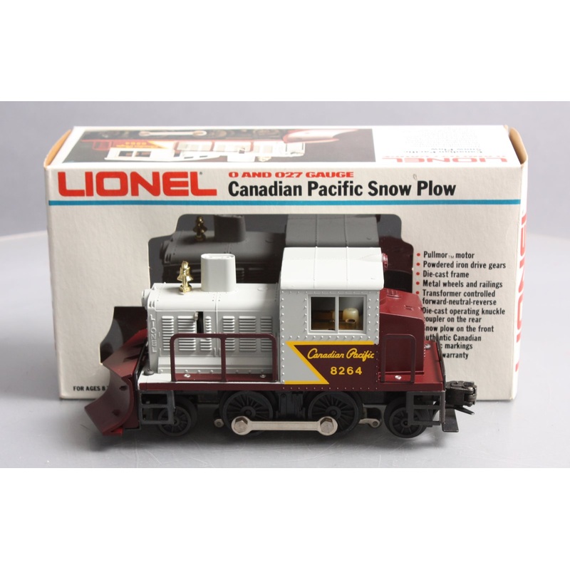 Lionel 6-8264 O Gauge Canadian Pacific Diesel Snowplow Locomotive EX/Box