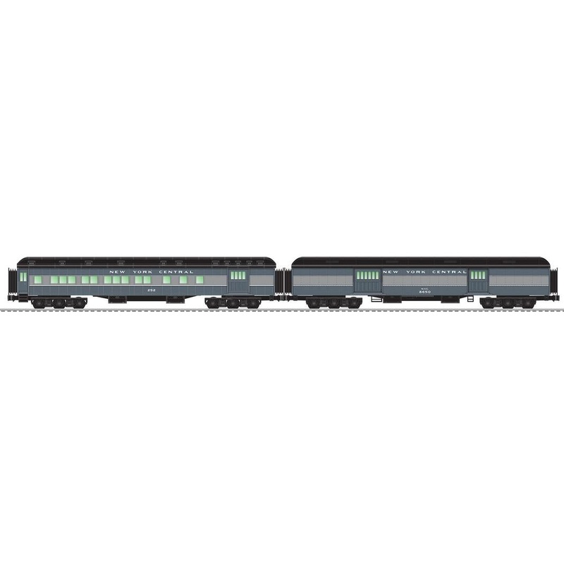 Lionel 6-85333 O New York Central 18” Heavyweight Baggage/Combine Car NIB