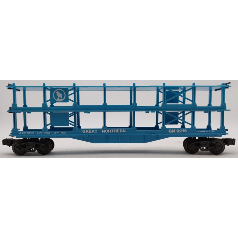 Lionel 6-9216 O Gauge Great Northern 3-Tier Auto Carrier EX