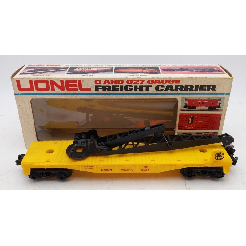 Lionel 6-9235 O Gauge Union Pacific Derrick Car EX/Box